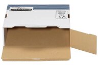 Bankers Box Archivboxen Bankers Box weiß/blau 10,8 x 26,5 x 32,7 cm, 10 St.
