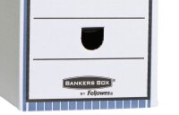Bankers Box Archivboxen Bankers Box weiß/blau 15,5 x 26,5 x 32,7 cm, 10 St.
