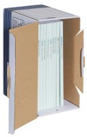 Bankers Box Archivboxen Bankers Box weiß/blau 15,5 x 26,5 x 32,7 cm, 10 St.
