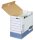 Bankers Box Archivboxen Bankers Box weiß/blau 15,5 x 26,5 x 32,7 cm, 10 St.