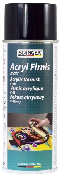 STANGER Acryl Firnis matt Sprühlack transparent 400,0 ml, 1 St.