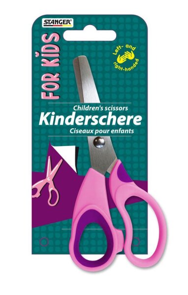 STANGER Schere rosa-lila 13,5 cm