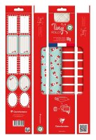 Clairefontaine Geschenkpapier Set Tiny Rolls mehrfarbig,...