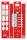 Clairefontaine Geschenkpapier Set Tiny Rolls mehrfarbig, 5,0 m
