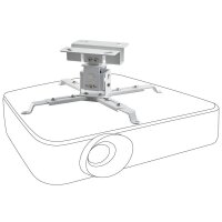 celexon Beamer-Deckenhalterung Multicel 1200W weiß