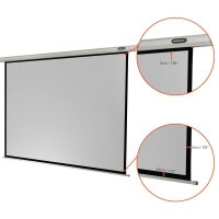 celexon elektrische Rolloleinwand Economy Motor 4:3, 180 x 135 cm Projektionsfläche