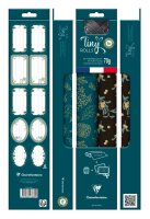 Clairefontaine Geschenkpapier Set Tiny Rolls mehrfarbig,...
