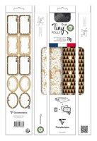 Clairefontaine Geschenkpapier Set Tiny Rolls mehrfarbig,...