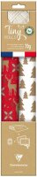 Clairefontaine Geschenkpapier Set Tiny Rolls mehrfarbig,...