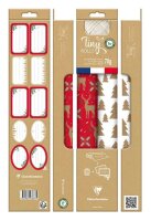 Clairefontaine Geschenkpapier Set Tiny Rolls mehrfarbig,...