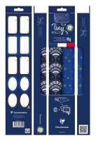 Clairefontaine Geschenkpapier Set Tiny Rolls mehrfarbig,...