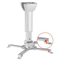 celexon Beamer-Deckenhalterung MultiCel 3040 Pro weiß