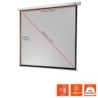 celexon elektrische Rolloleinwand Economy Motor 1:1, 280...