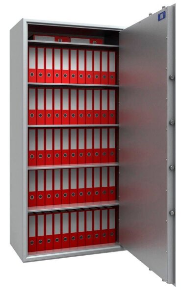 ISS Sicherheitsschrank Hagen VII Sicherheitsstufe S1 nach EN14450 lichtgrau 95,0 x 50,0 x 195,0 cm