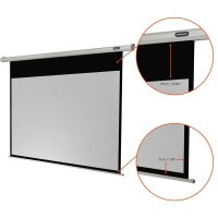 celexon elektrische Rolloleinwand Economy Motor 16:9, 160 x 90 cm Projektionsfläche