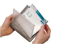DURABLE Türschild CLICK SIGN Kunststoff grau DIN A4 21,0 x 29,7 cm, 1 St.