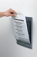 DURABLE Türschild CLICK SIGN Kunststoff grau DIN A4 21,0 x 29,7 cm, 1 St.