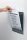 DURABLE Türschild CLICK SIGN Kunststoff grau DIN A4 21,0 x 29,7 cm, 1 St.