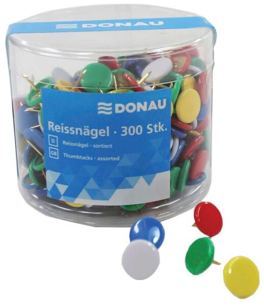 DONAU Reißnägel, 300 St.