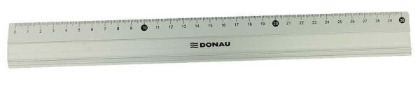 DONAU Lineal 30,0 cm, silber