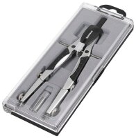 DONAU Zirkel Set silber/schwarz, 1 St.