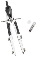 DONAU Zirkel Set silber/schwarz, 1 St.