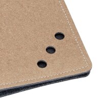 DONAU Ringbuch 4-Ringe hellbraun 3,0 cm DIN A4, 1 St.