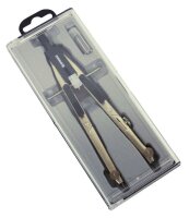 DONAU Zirkel Set silber/schwarz, 1 St.