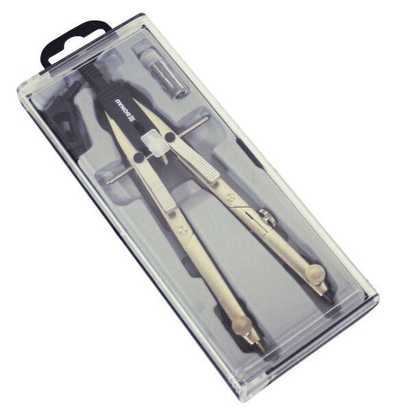 DONAU Zirkel Set silber/schwarz, 1 St.
