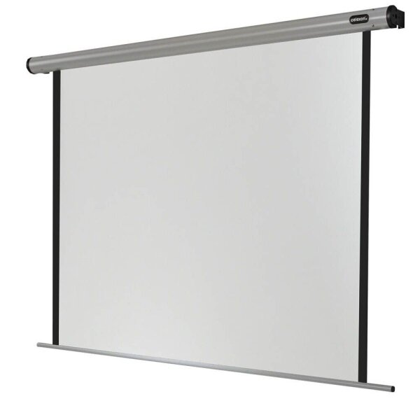 celexon elektrische Rolloleinwand HomeCinema Motor 1:1, 200 x 200 cm Projektionsfläche