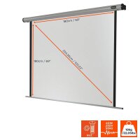 celexon elektrische Rolloleinwand HomeCinema Motor 1:1,...