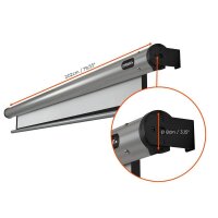 celexon elektrische Rolloleinwand HomeCinema Motor 4:3, 180 x 135 cm Projektionsfläche