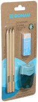 DONAU ÖKO Bleistift-Set HB blau, 1 Set