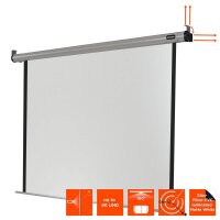 celexon elektrische Rolloleinwand HomeCinema Motor 1:1, 120 x 120 cm Projektionsfläche