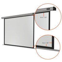 celexon elektrische Rolloleinwand HomeCinema Motor 4:3, 240 x 180 cm Projektionsfläche