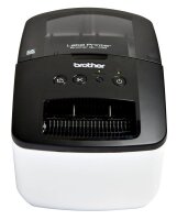brother QL-700 Etikettendrucker weiß, schwarz