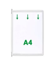 tarifold Sichttafeln DIN A4 weiß, Öffnung...