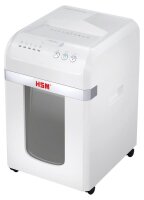 HSM shredstar Autofeed X200 Aktenvernichter mit Partikelschnitt P-4, 4 x 12 mm, bis 200 Blatt, weiß