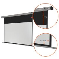 celexon elektrische Rolloleinwand HomeCinema Motor 16:9, 220 x 113 cm Projektionsfläche