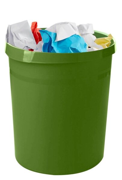 HAN Grip Papierkorb 18,0 l grün, 1 St.