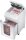 HSM shredstar Autofeed X300 Aktenvernichter mit Partikelschnitt P-4, 4 x 12 mm, bis 300 Blatt, weiß
