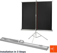 celexon Stativleinwand Economy 4:3, 176 x 132 cm Projektionsfläche