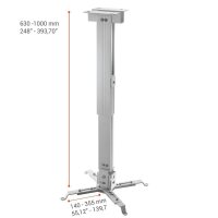 celexon Beamer-Deckenhalterung Multicel 63100W weiß