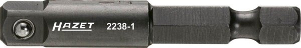 HAZET 2238-1 Steckschlüssel-Adapter Länge: 50,0 mm