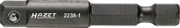HAZET 2238-1 Steckschlüssel-Adapter Länge: 50,0 mm