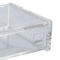 SIGEL Visitenkartenbox glasklar, für bis zu 80 Visitenkarten