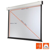 celexon elektrische Rolloleinwand Motor Expert XL 4:3, 400 x 300 cm Projektionsfläche