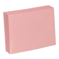 Karteikarten DIN A6 rosa blanko, 100 St.