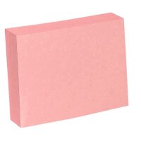 Karteikarten DIN A4 rosa blanko, 100 St.