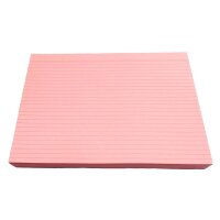 Karteikarten DIN A4 rosa liniert, 100 St.